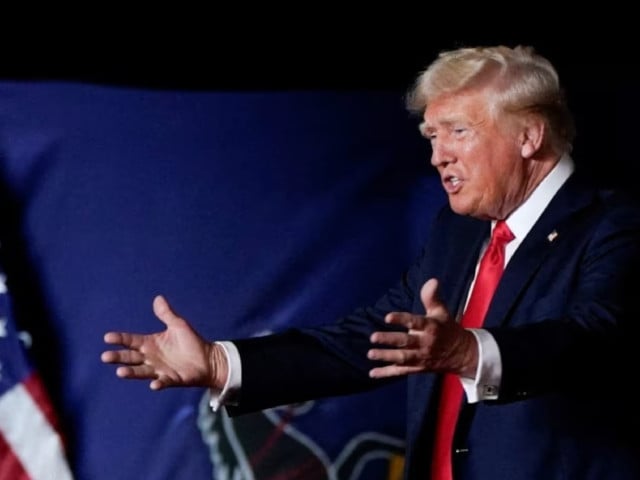 republican presidential nominee and former u s president donald trump holds a campaign rally in harrisburg pennsylvania us july 31 2024 photo reuters